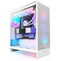 GABINETE NZXT H7 FLOW RGB/BLANCO/MIDI-TOWER/GAMER GABINETE NZXT H7 FLOW RGB/BLANCO/MIDI-TOWER/GAMER